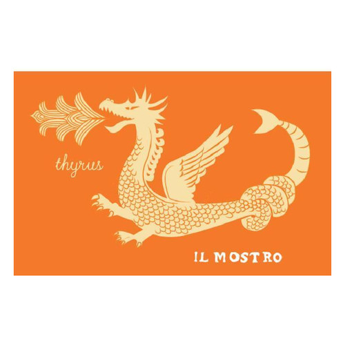 Label/Bottle shot for Il Mostro Trebbiano D'Abruzzo Thyrus 2022 750ml