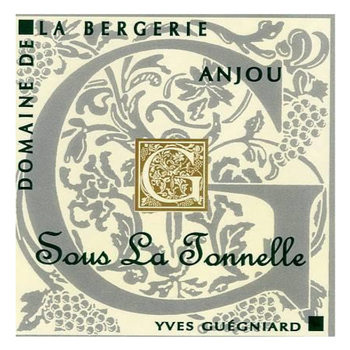 Label/Bottle shot for Domaine de la Bergerie Anjou Sous la Tonnelle Blanc 2023 750ml