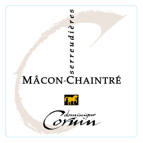 Label/Bottle shot for Dominique Cornin Macon-Chaintre Serreudieres 2021 750ml