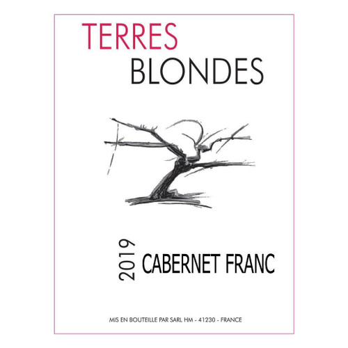 Label/Bottle shot for Terres Blondes Cabernet Franc 2022 750ml