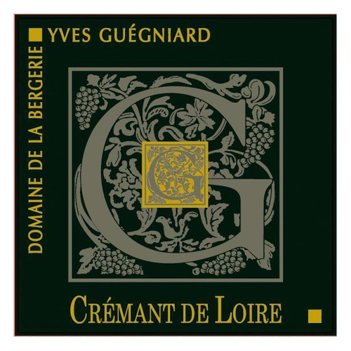 Label/Bottle shot for Domaine De La Bergerie Cremant de Loire Brut 2020 750ml