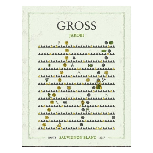 Label/Bottle shot for Weingut Gross Sudsteiermark Sauvignon Blanc Jakobi 2022 750ml