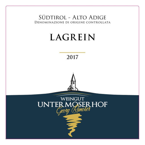 Label/Bottle shot for Weingut Untermoserhof Georg Ramoser Sudtirol - Alto Adige Lagrein 2019 750ml