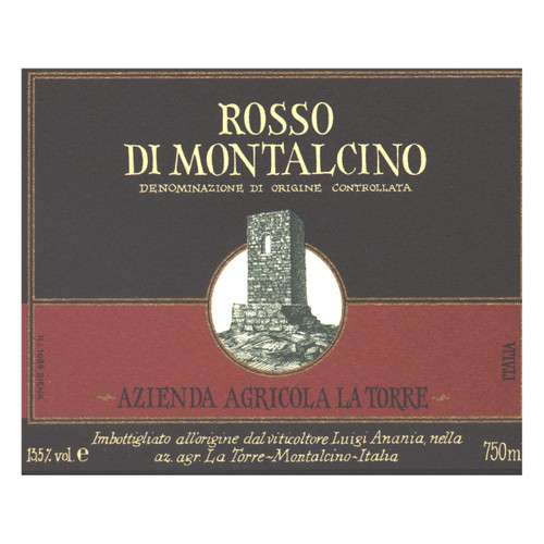 La Torre Rosso di Montalcino 2022 750ml La Torre Rosso di Montalcino 2022 750ml