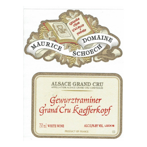 Maurice Schoech Gewurztraminer Grand Cru Kaefferkopf 2021 750ml Maurice Schoech Gewurztraminer Grand Cru Kaefferkopf 2021 750ml