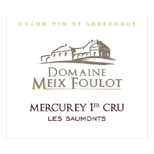 Domaine Meix Foulot Mercurey Rouge 1er Cru "Les Saumonts" 2019 750ml Domaine Meix Foulot Mercurey Rouge 1er Cru "Les Saumonts" 2019 750ml