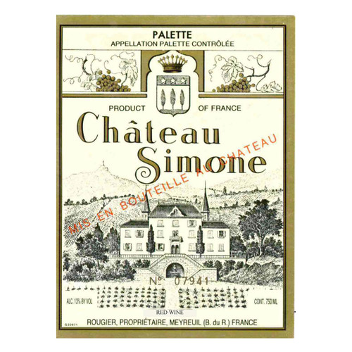 Chateau Simone Palette Rouge 2020 750ml