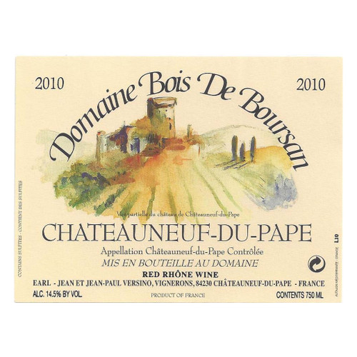 Domaine Bois de Boursan Châteauneuf-du-Pape Rouge 2021 750ml