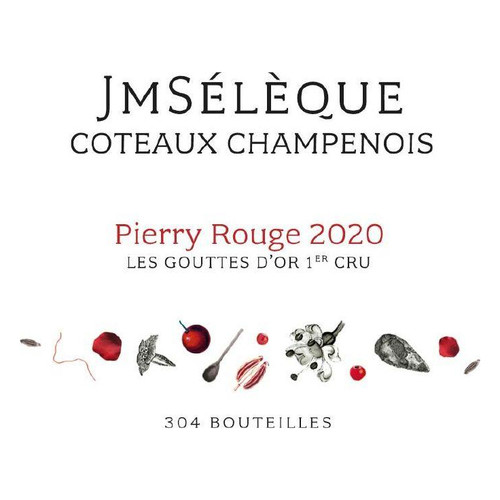 JM Seleque Coteaux Champenois Pierry Rouge Les Gouttes D'Or 1Er Cru 2021 750ml