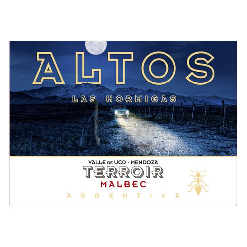 Altos las Hormigas Malbec Terroir Valle de Uco 2020 750ml