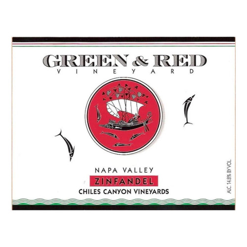 Green & Red Vineyard Zinfandel Chiles Canyon Vineyard Estate Napa Valley 2022 750ml