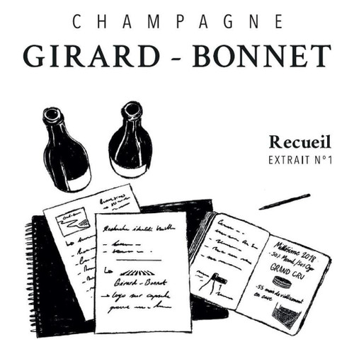 Champagne Girard-Bonnet Champagne Extra Brut Recueil Extrait No.1 2018 750ml