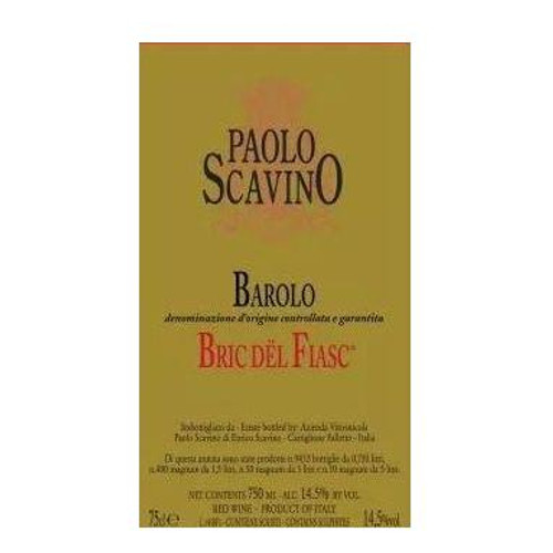 Paolo Scavino Barolo Bric del Fiasc 2020 750ml