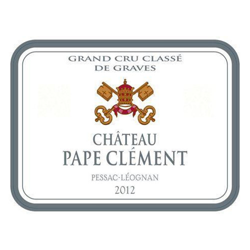 Chateau Pape Clement Pessac-Leognan Grand Cru Classe de Graves 2019 750ml