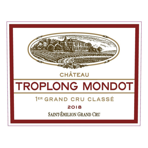 Chateau Troplong Mondot 2018 750ml