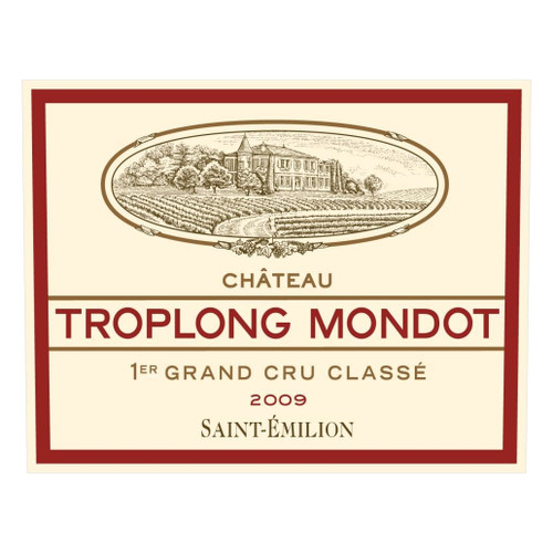 Chateau Troplong Mondot 2009 750ml