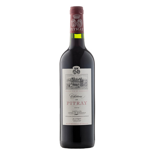 Chateau de Pitray Castillon Cotes de Bordeaux 2018 750ml