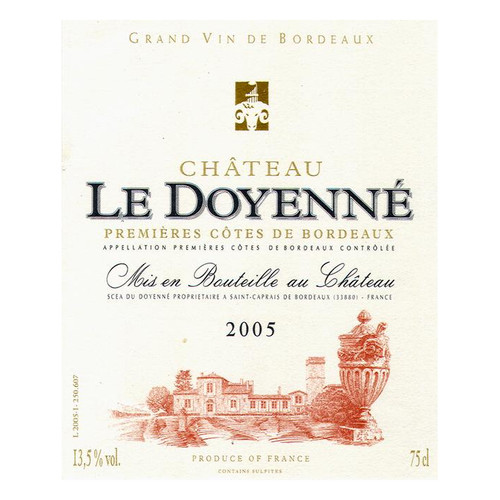 Chateau Le Doyenne 2018 750ml