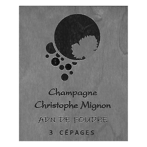 Christophe Mignon Champagne Adn De Foudre 3 Cepages Brut Nature NV 750ml