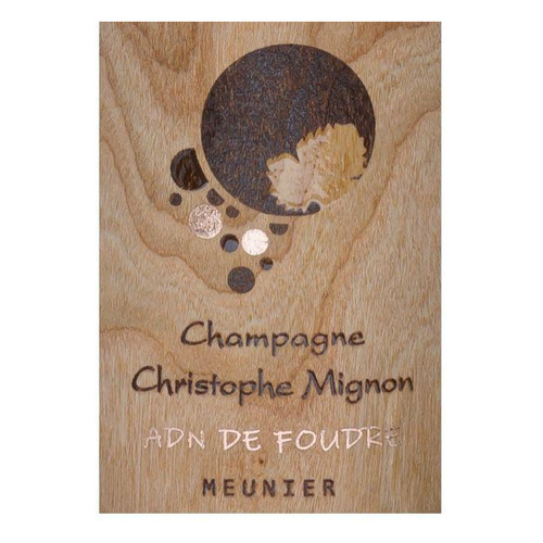 Christophe Mignon Champagne Brut Nature Meunier Adn de Foudre NV 750ml