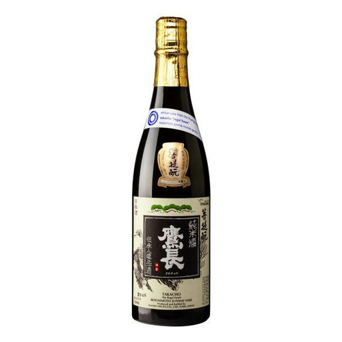 Yucho Brewery Takacho Regal Hawk Bodaimoto Junmai Muroka Genshu Sake NV 720ml