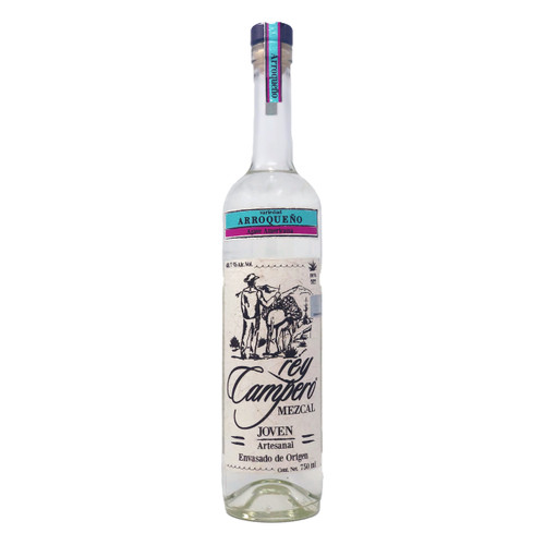 Rey Campero Mezcal Arroqueno Americana Joven Mezcal Artesanal 100% Agave 97.4 Proof NV 750ml