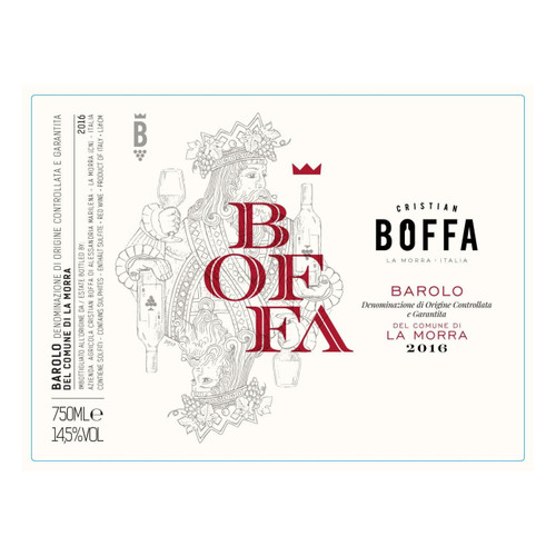 Cristian Boffa Barolo La Morra 2020 750ml Cristian Boffa Barolo La Morra 2020 750ml