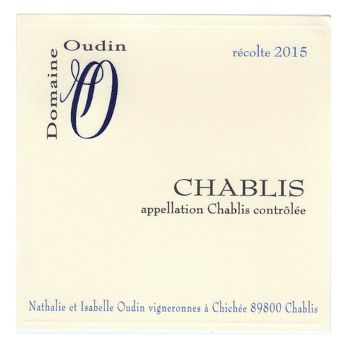 Domaine Oudin Chablis 2023 750ml Domaine Oudin Chablis 2023 750ml