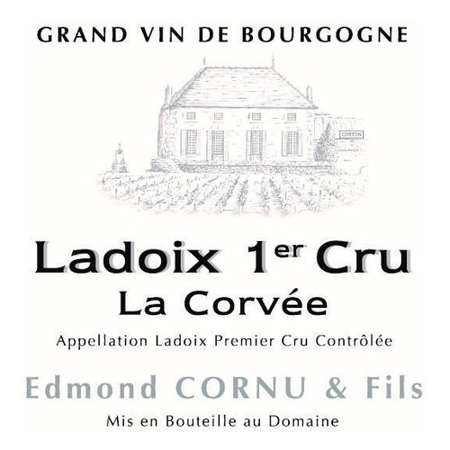 Edmond Cornu & Fils Ladoix Rouge 1er Cru, “La Corvee” 2019 750ml