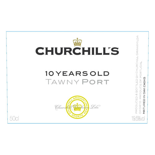 Churchill's Port 10 Years Old Tawny Porto NV 750ml
