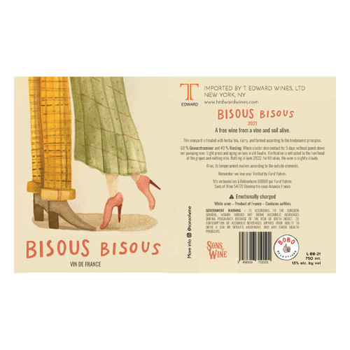 Sons Of Wine Bisous Bisous 2023 750ml