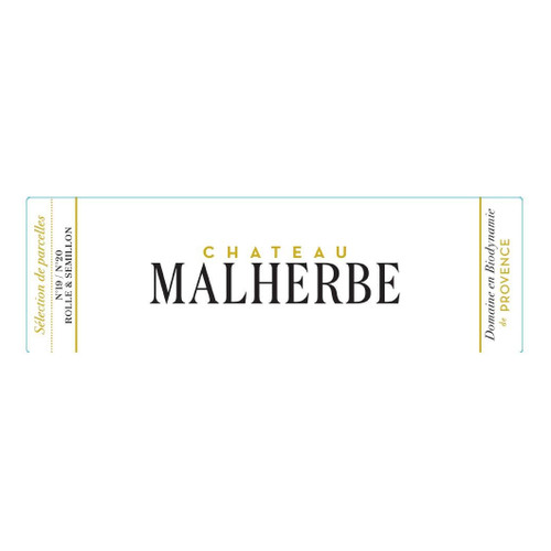 Chateau Malherbe Cotes de Provence Blanc 2021 750ml