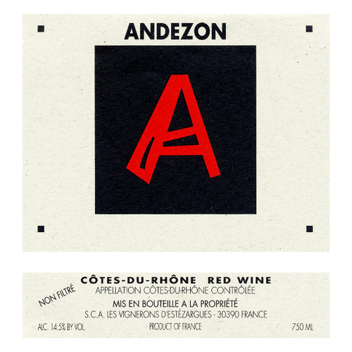 Domaine d'Andezon Cotes du Rhone Red Wine 2022 750ml