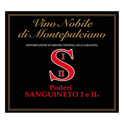 Poderi Sanguineto I & II Vino Nobile di Montepulciano 2021 750ml
