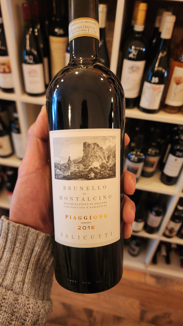 Salicutti Brunello di Montalcino Piaggione 2018 750ml Salicutti Brunello di Montalcino Piaggione 2018 750ml