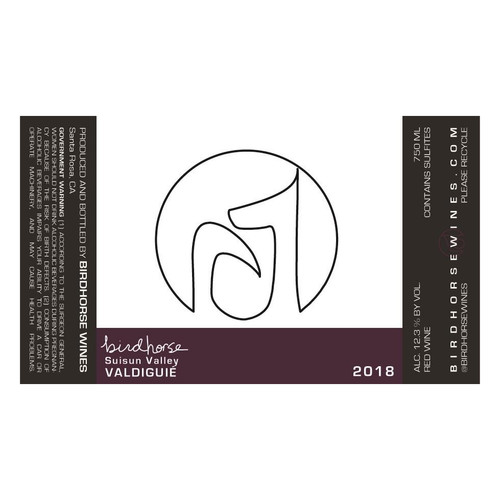 Birdhorse Valdiguie Suisun Valley 2023 750ml