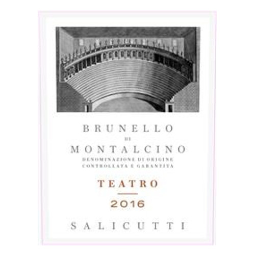 Podere Salicutti Brunello di Montalcino Teatro 2017 750ml