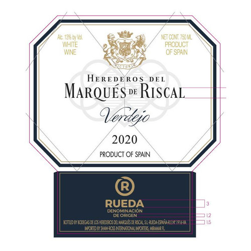 Product image for Marques de Riscal Rueda Verdejo 2024 750ml