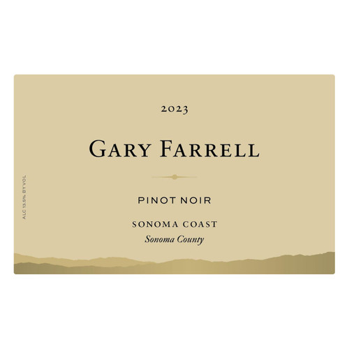 Product image for Gary Farrell Pinot Noir Sonoma Coast 2023 750ml