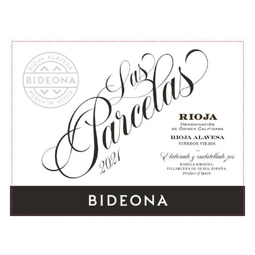 Product image for Bodega Bideona Rioja Alavesa Las Parcelas Vinedos Viejos Vino Blanco 2021 750ml
