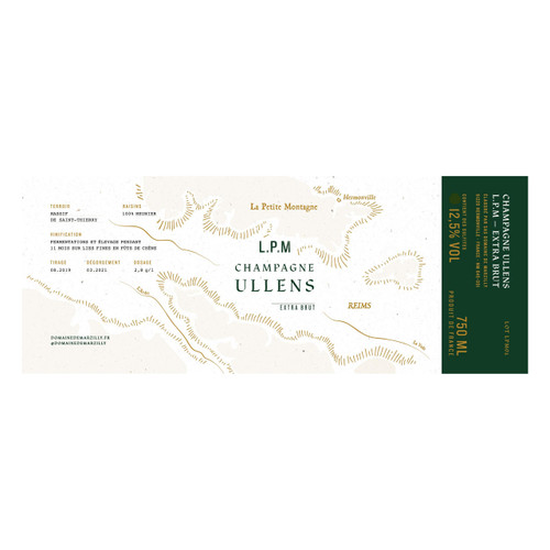 Product image for Champagne Ullens Champagne Brut Extra L.P.M. NV 750ml