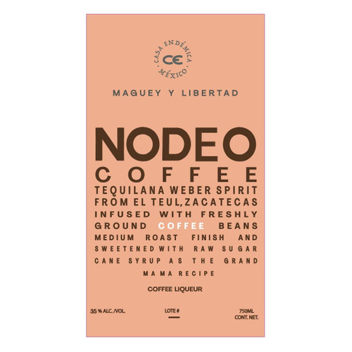 Product image for Nodeo Tequilana Coffee Liqueur NV 750ml
