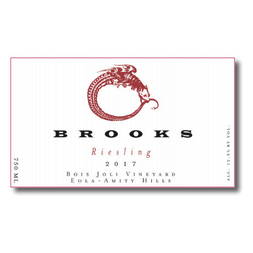 Product image for Brooks Riesling Bois Joli Vineyard Eola-Amity Hills 2022 750ml