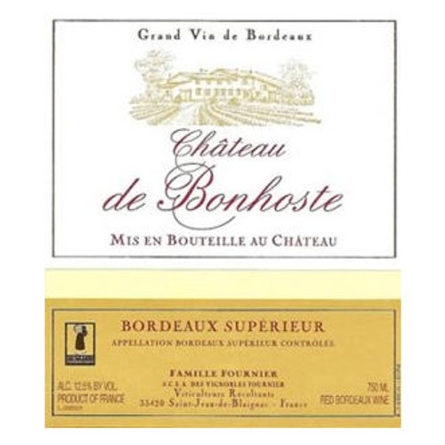 Product image for Chateau de Bonhoste Bordeaux Superieur 2022 750ml