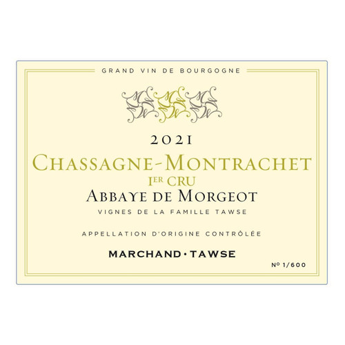 Product image for Domaine Marchand-Tawse Chassagne-Montrachet 1er Cru Abbaye de Morgeot 2022 750ml