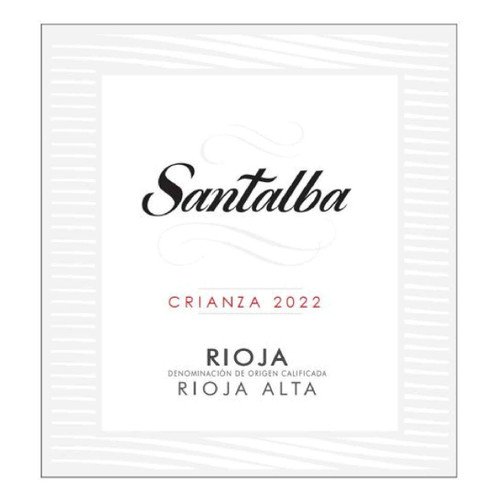 Product image for Bodegas Santalba Rioja Alta Crianza 2022 750ml