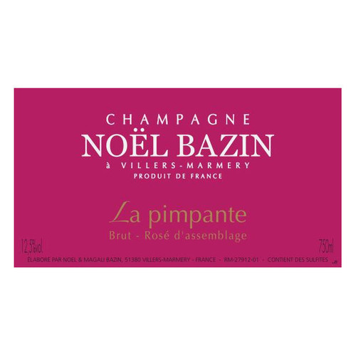 Product image for Champagne Noel Bazin Brut Rose La Pimpante NV 750ml