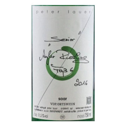 Product image for Peter Lauer Riesling Senior Ayler Fass 6 2024 750ml