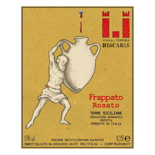Product image for Azienda Vinicola Biscaris Terre Siciliane Frappato Rosato 2024 750ml
