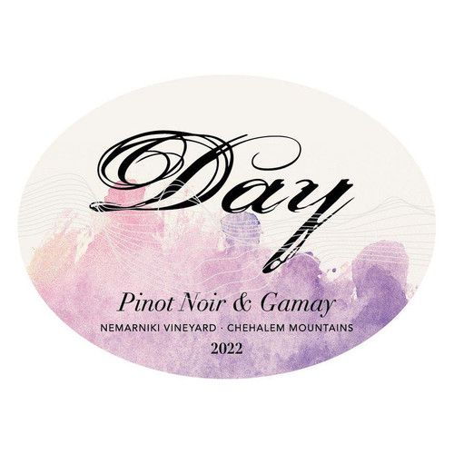 Product image for Day Wines Pinot Noir & Gamay Nemarniki Vineyard Chehalem Mountains 2022 750ml